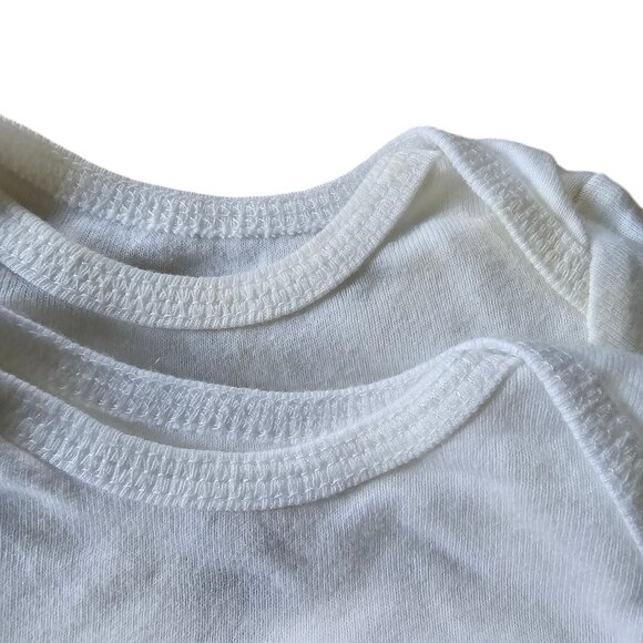 Carter’s Just One You Newborn White Longsleeve Onesies – Set of 3 Baby Basics - Picture 2 of 5